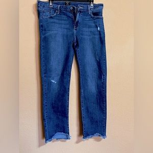 Just Black frayed end jeans size 33